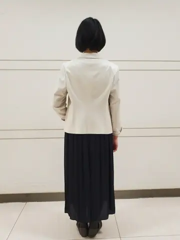 自由区 L スタッフ コーディネート画像