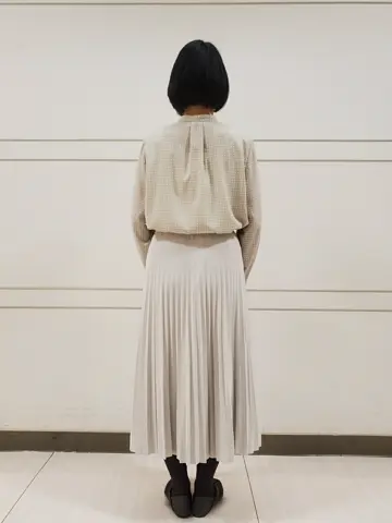 自由区 L スタッフ コーディネート画像