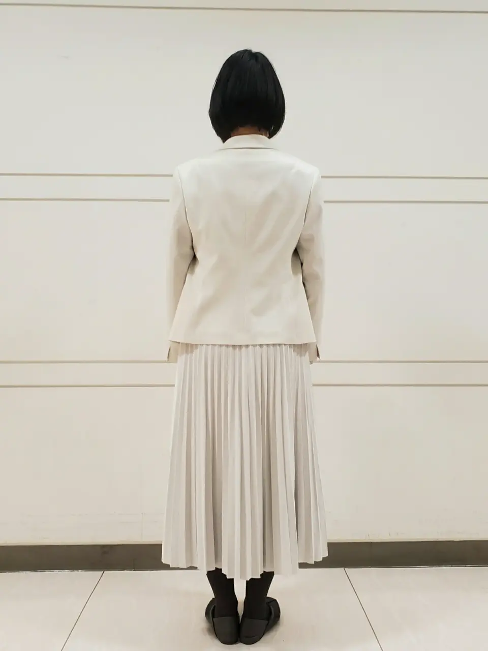 自由区 L スタッフ コーディネート画像