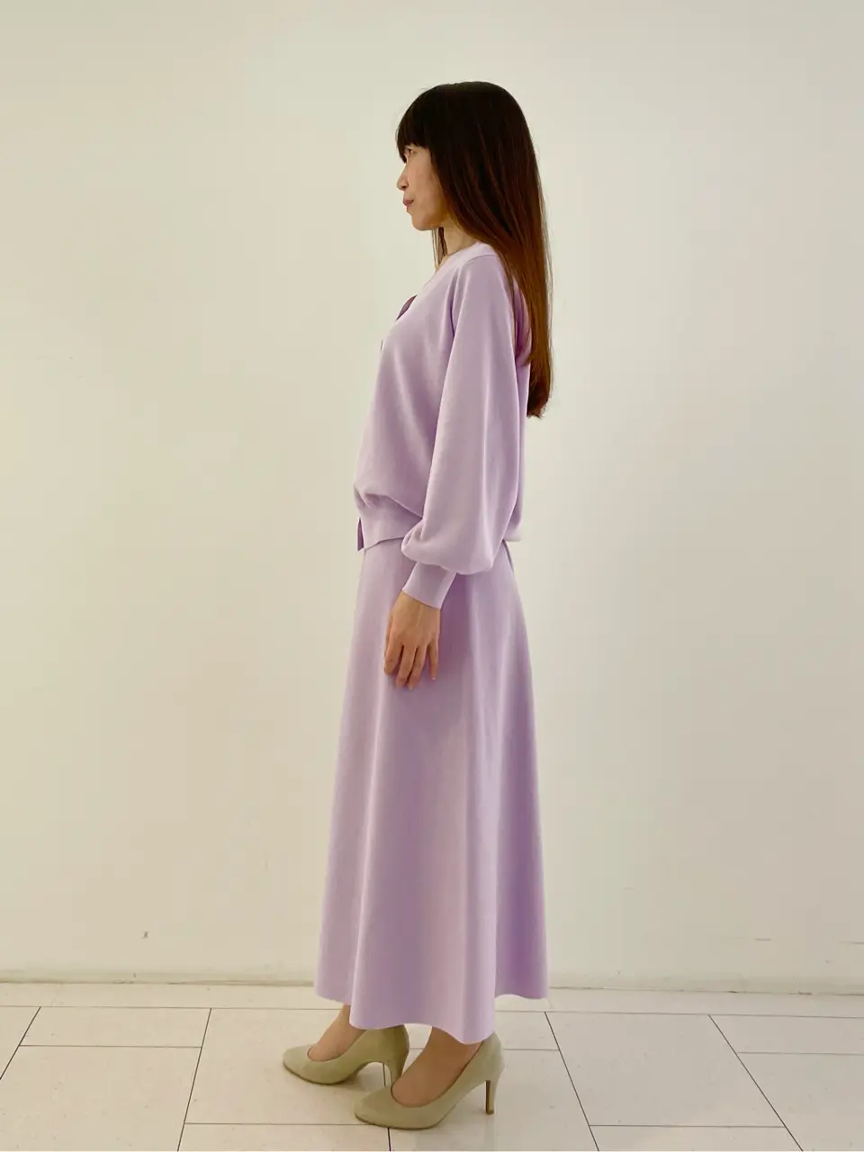 自由区 L スタッフ コーディネート画像