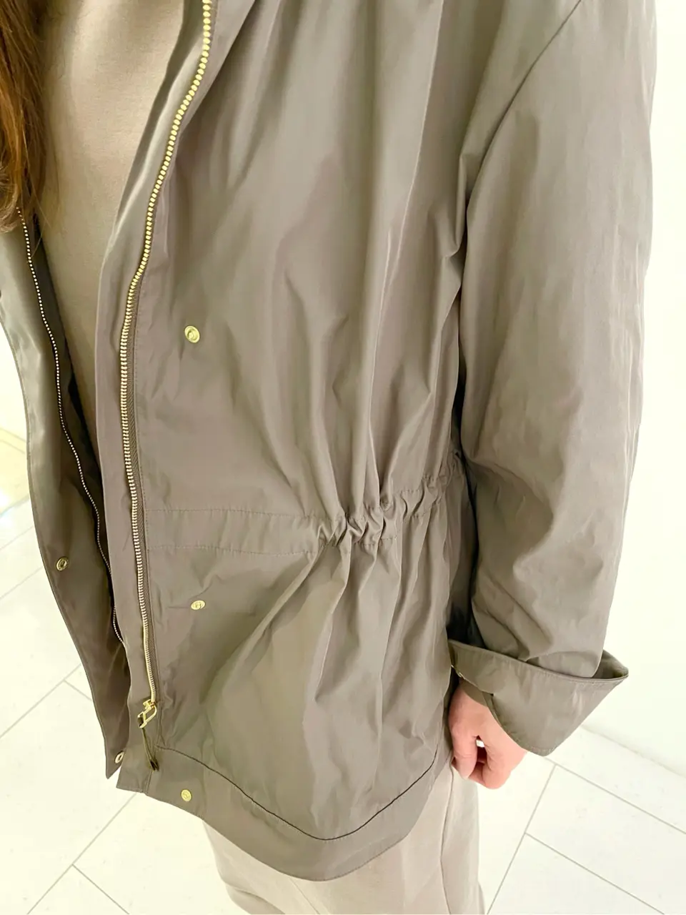 自由区 L スタッフ コーディネート画像