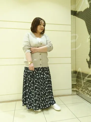 自由区 L 藤原 コーディネート画像