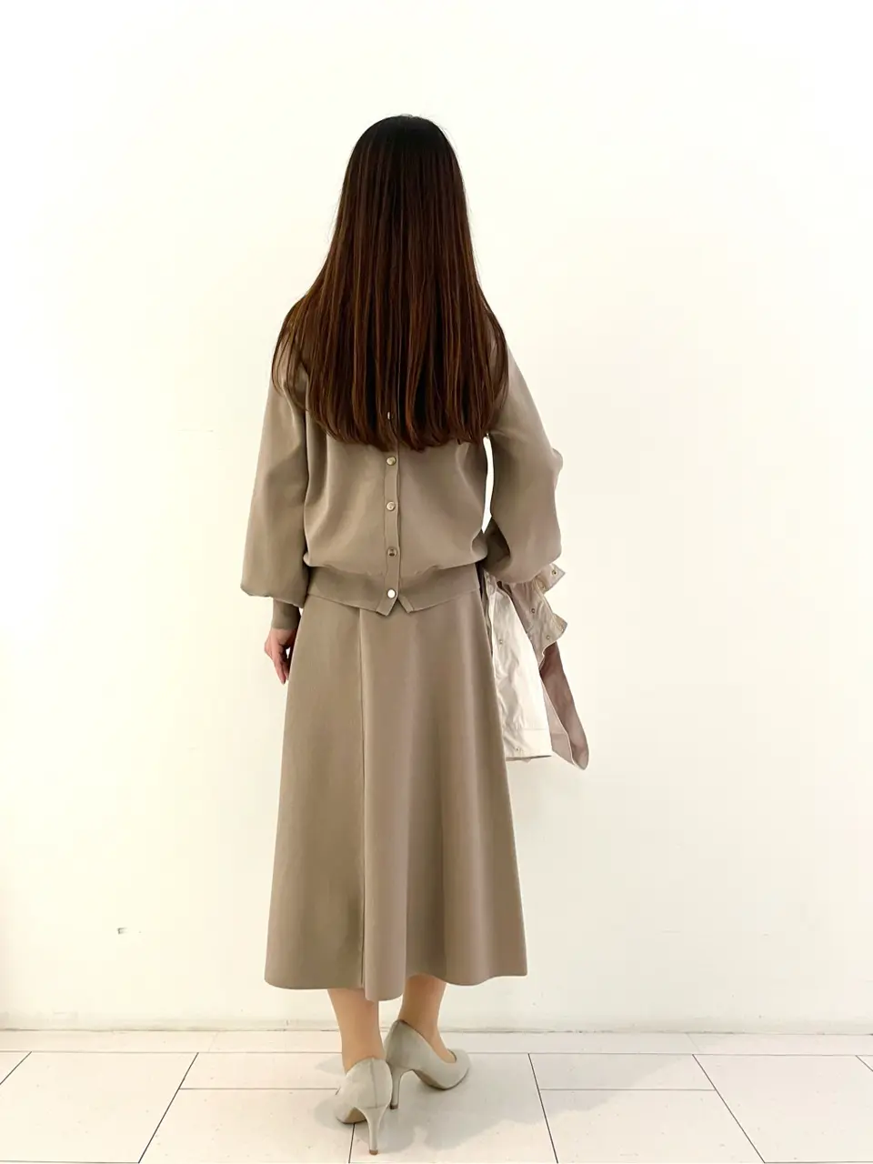 自由区 L スタッフ コーディネート画像