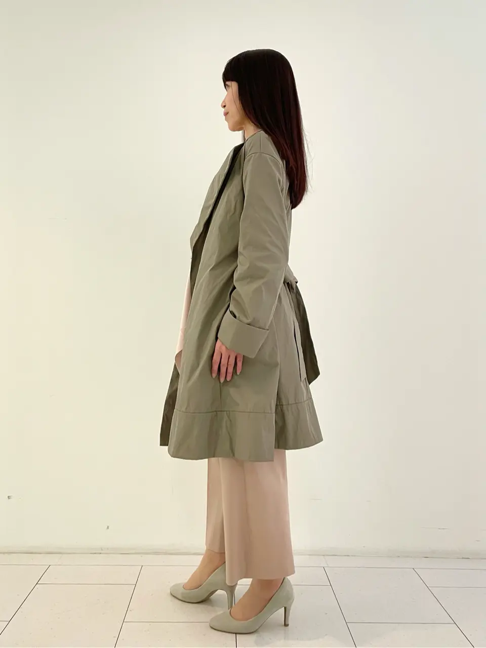 自由区 L スタッフ コーディネート画像