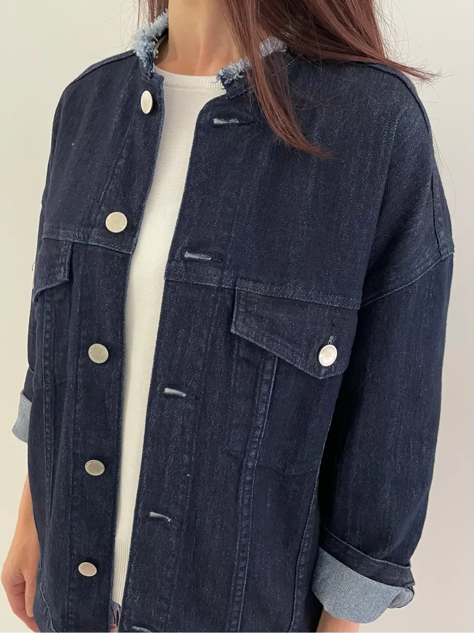 自由区 L スタッフ コーディネート画像