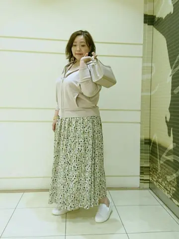 自由区 L 藤原 コーディネート画像