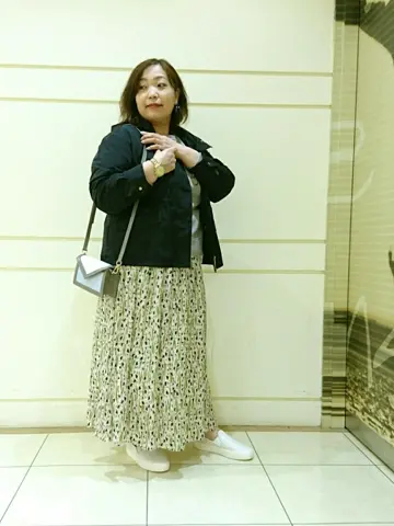 自由区 L 藤原 コーディネート画像