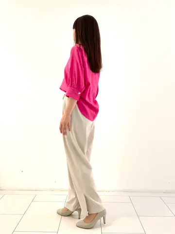 自由区 L スタッフ コーディネート画像