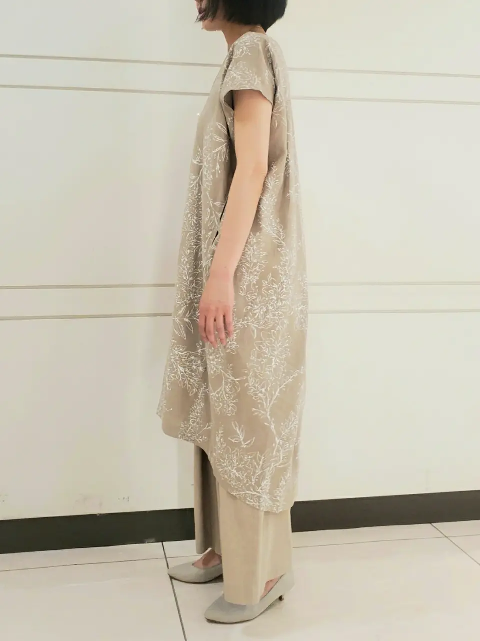 自由区 L スタッフ コーディネート画像