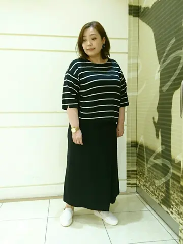 自由区 L 藤原 コーディネート画像