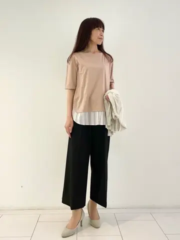 自由区 L スタッフ コーディネート画像