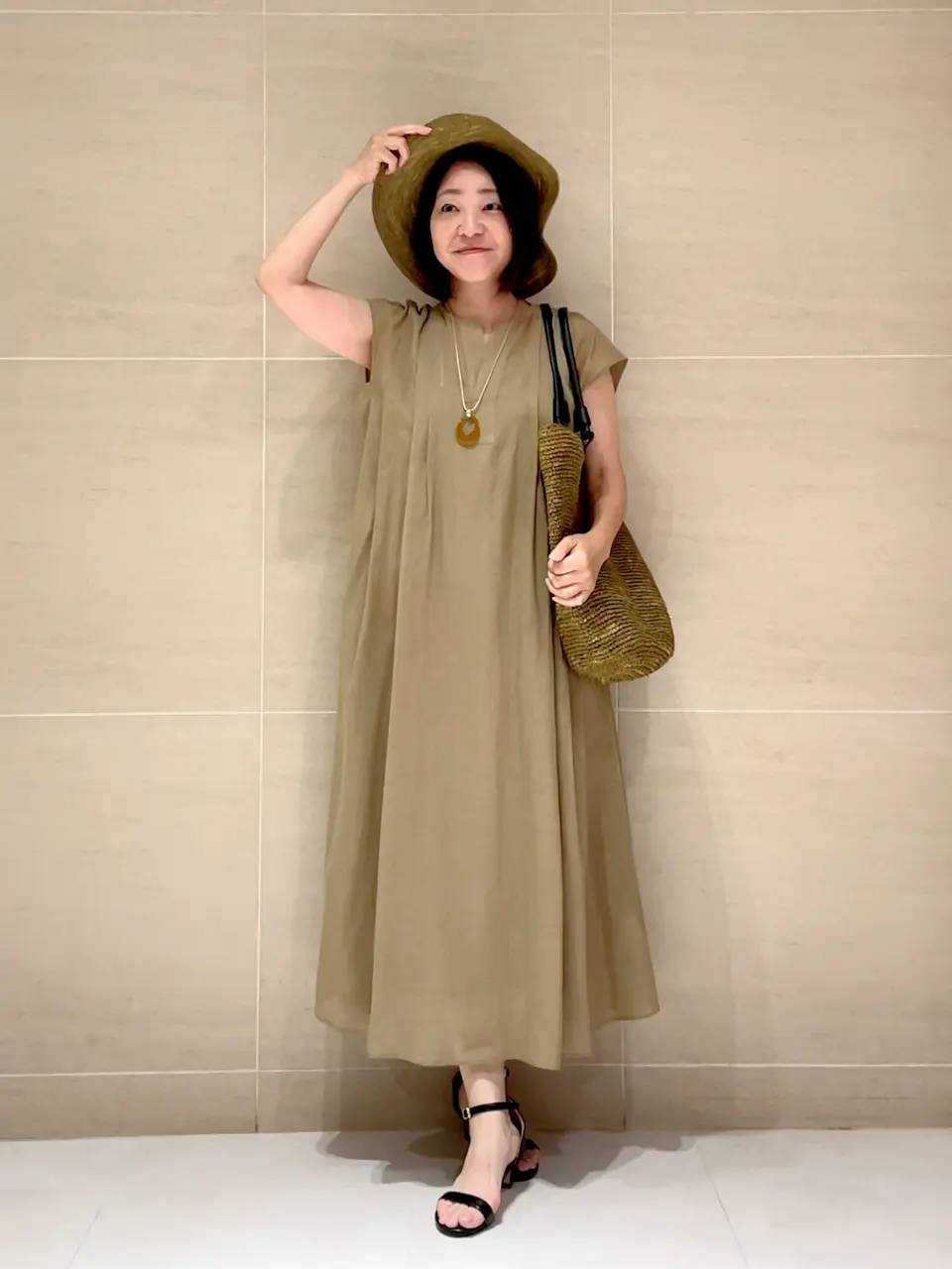 自由区 L 中島 コーディネート画像