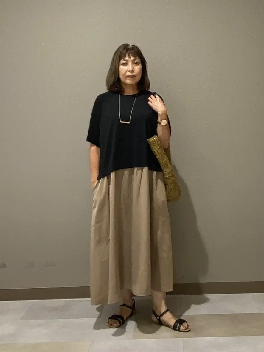 自由区 L 山崎 コーディネート画像