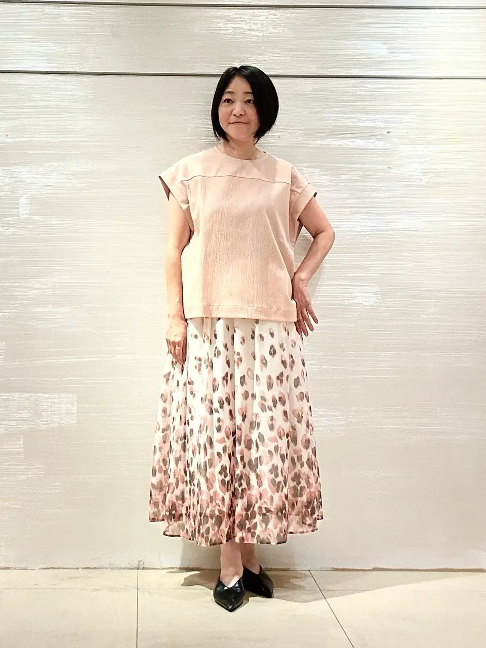 自由区 L 中島 コーディネート画像