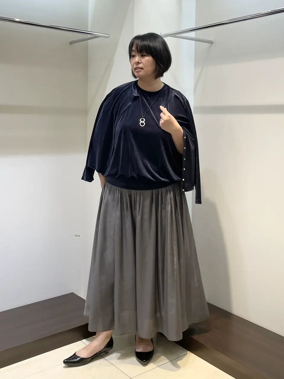 自由区 L 松澤 コーディネート画像