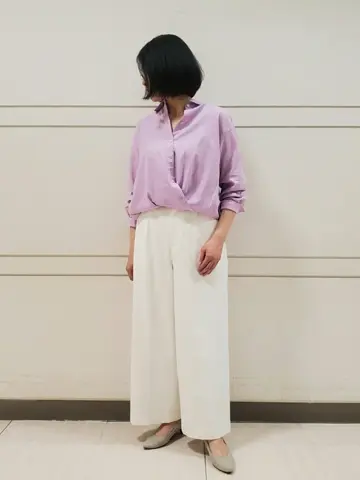 自由区 L スタッフ コーディネート画像