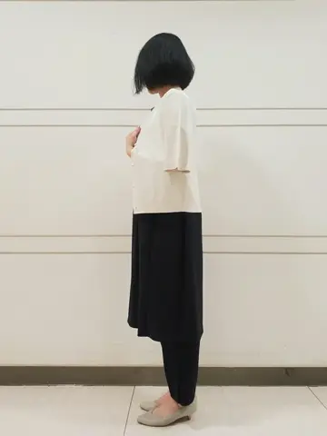 自由区 L スタッフ コーディネート画像