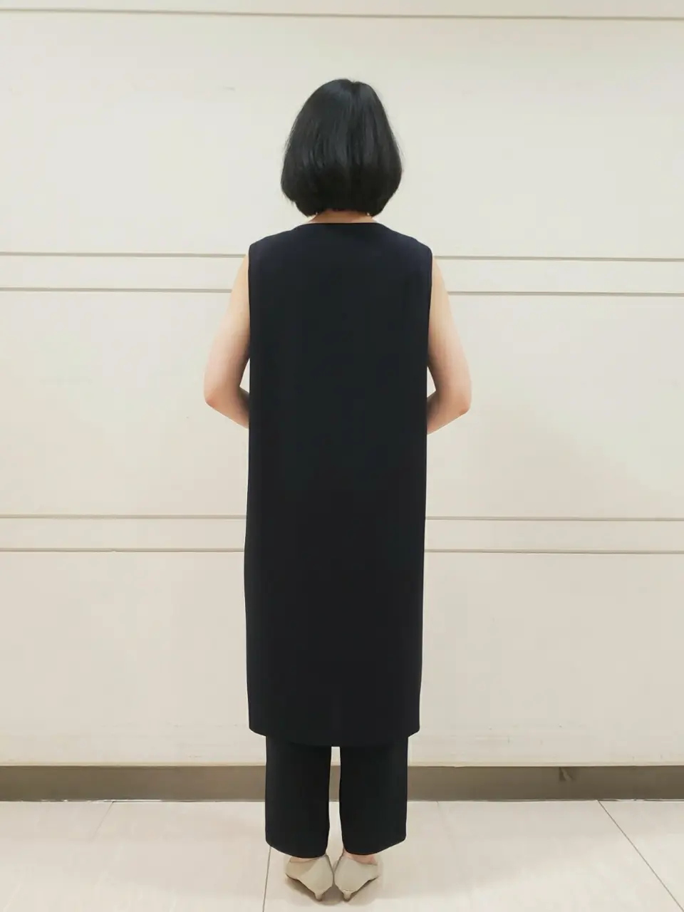 自由区 L スタッフ コーディネート画像