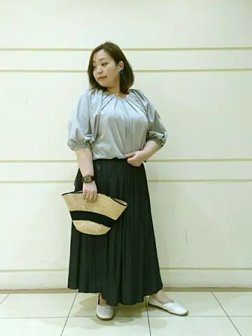 自由区 L 藤原 コーディネート画像