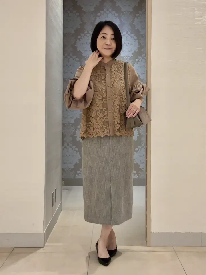 自由区 L 中島 コーディネート画像