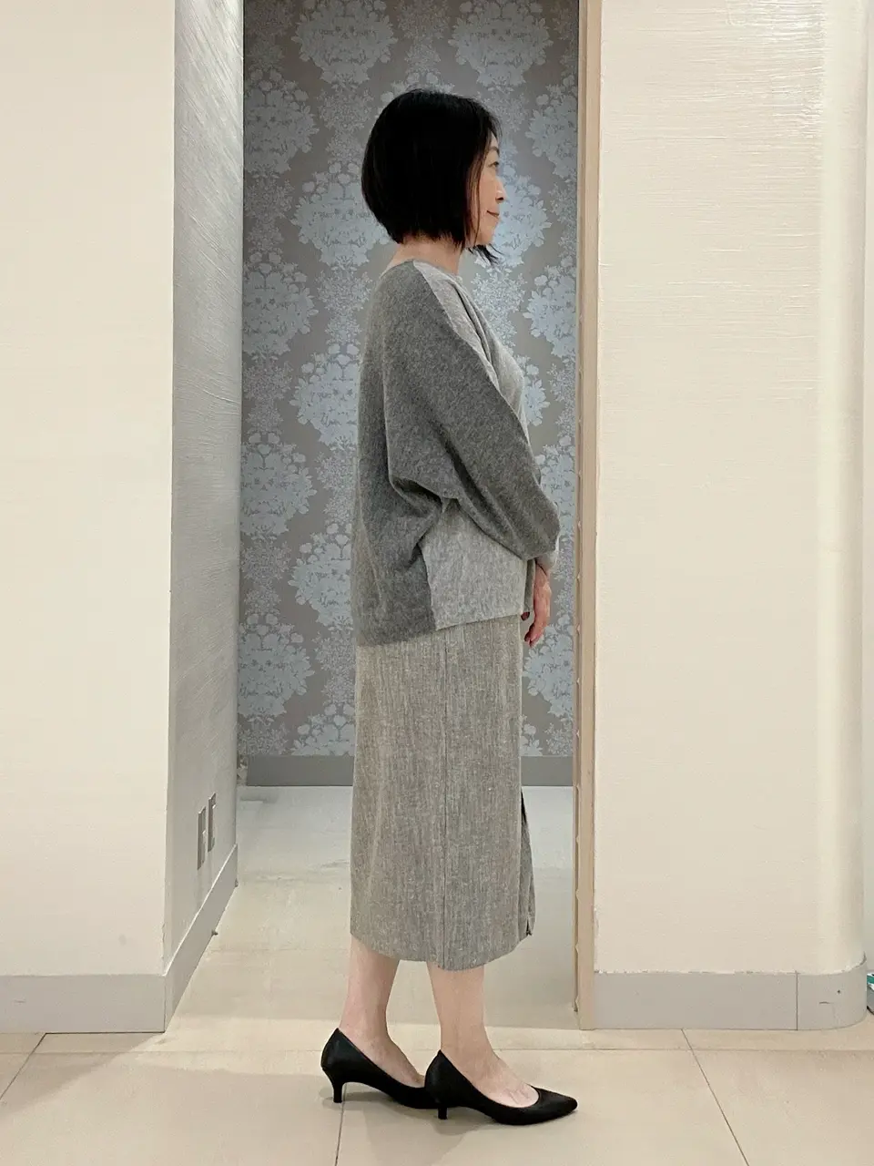 自由区 L 中島 コーディネート画像