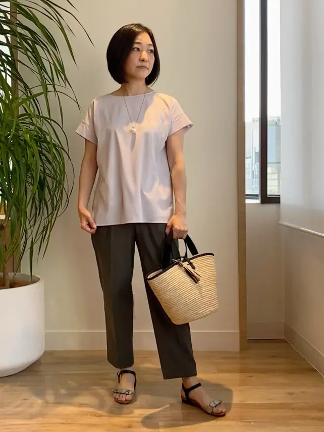 自由区 L 中島 コーディネート画像