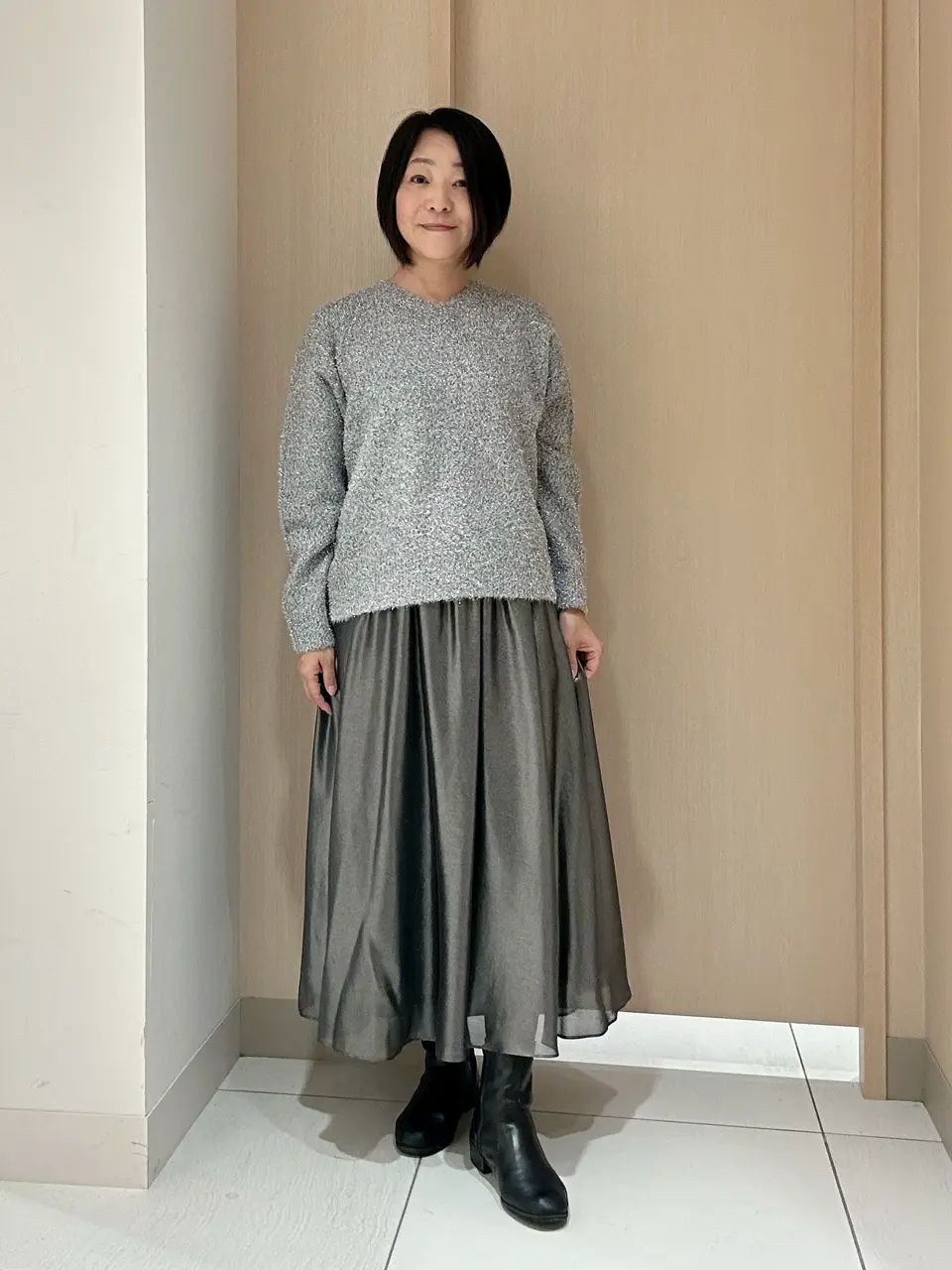 自由区 L 中島 コーディネート画像