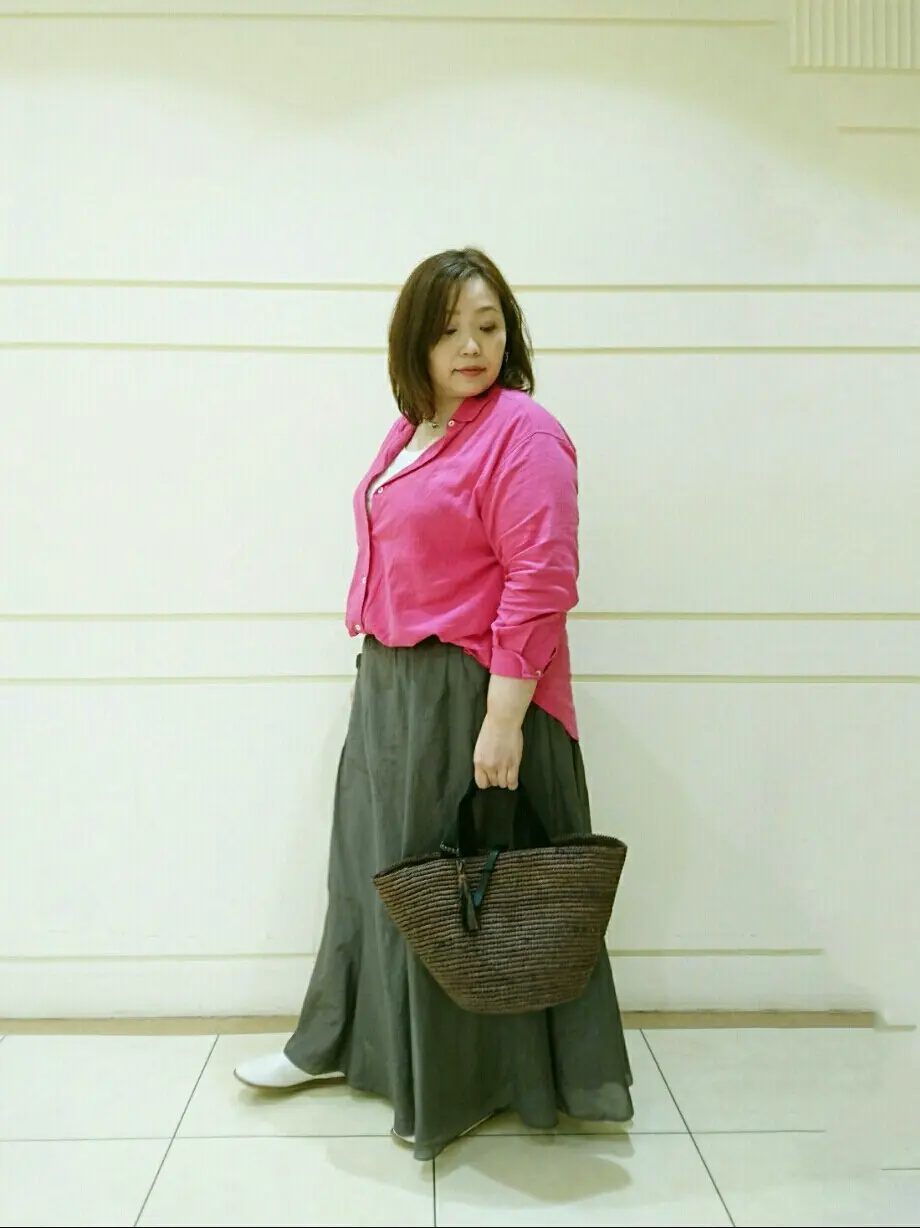 自由区 L 藤原 コーディネート画像