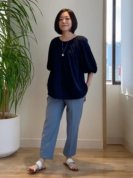 自由区 L 中島 コーディネート画像