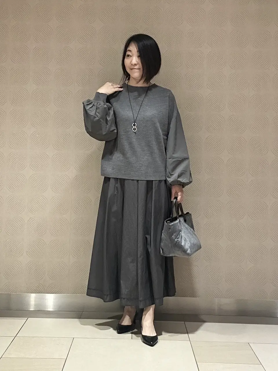 自由区 L 中島 コーディネート画像