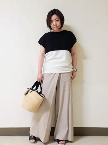 自由区 L 宇野 コーディネート画像