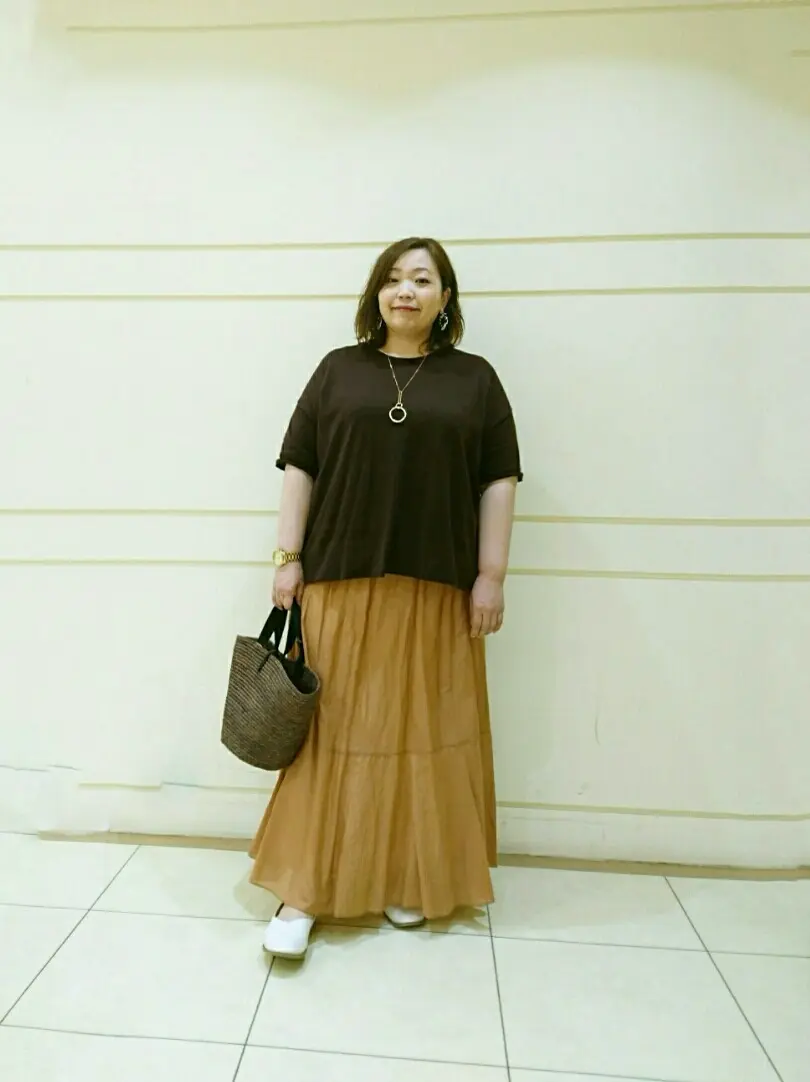 自由区 L 藤原 コーディネート画像