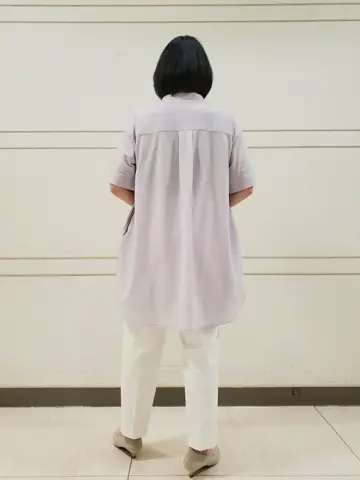 自由区 L スタッフ コーディネート画像