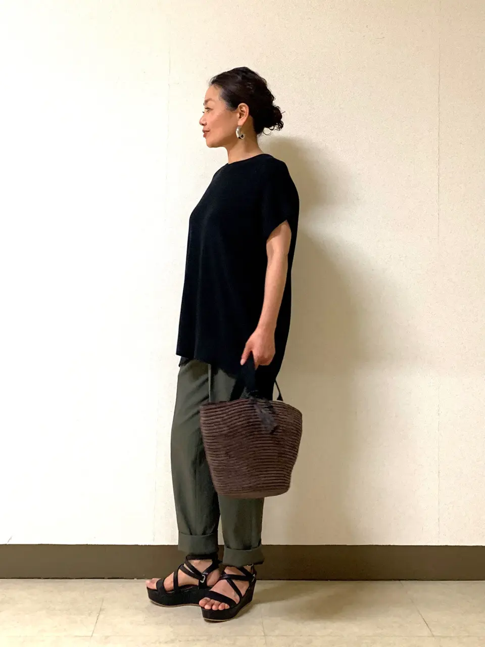 自由区 L 坂本 コーディネート画像