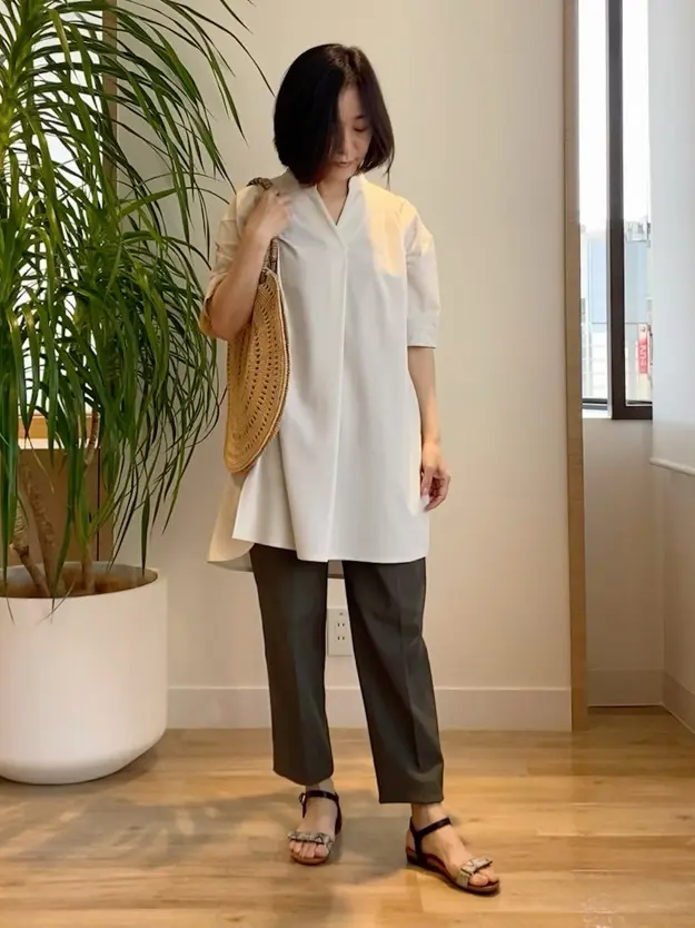 自由区 L 中島 コーディネート画像