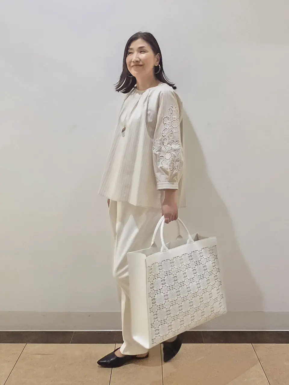 自由区 L 中川 コーディネート画像