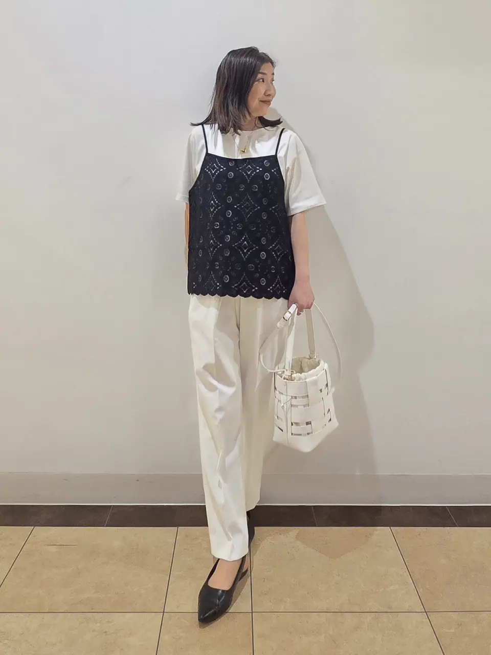 自由区 L 中川 コーディネート画像