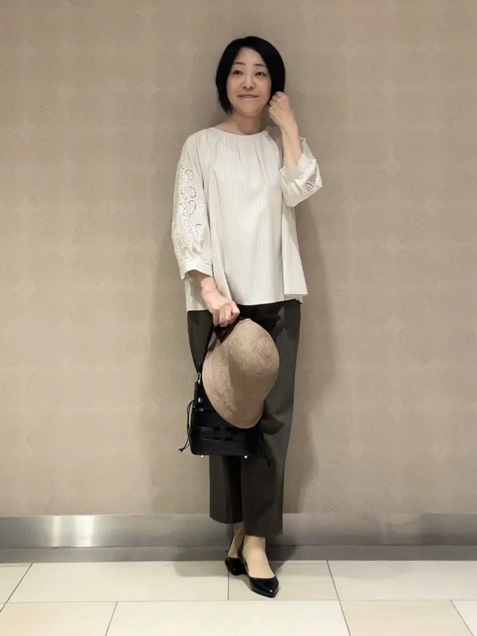 自由区 L 中島 コーディネート画像