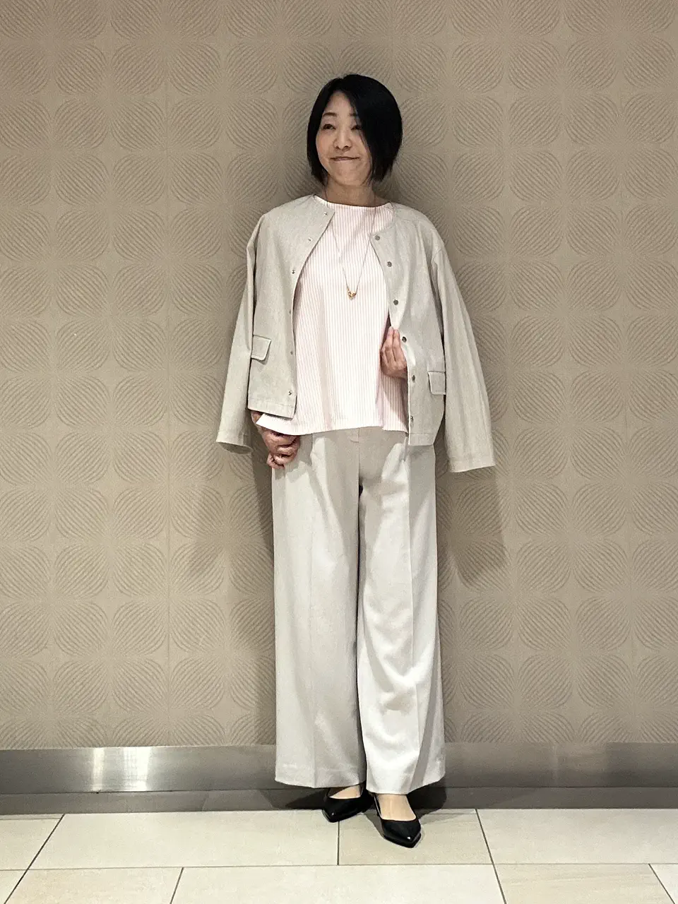 自由区 L 中島 コーディネート画像