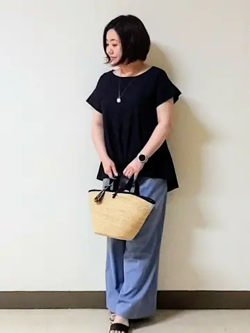 自由区 L 宇野 コーディネート画像