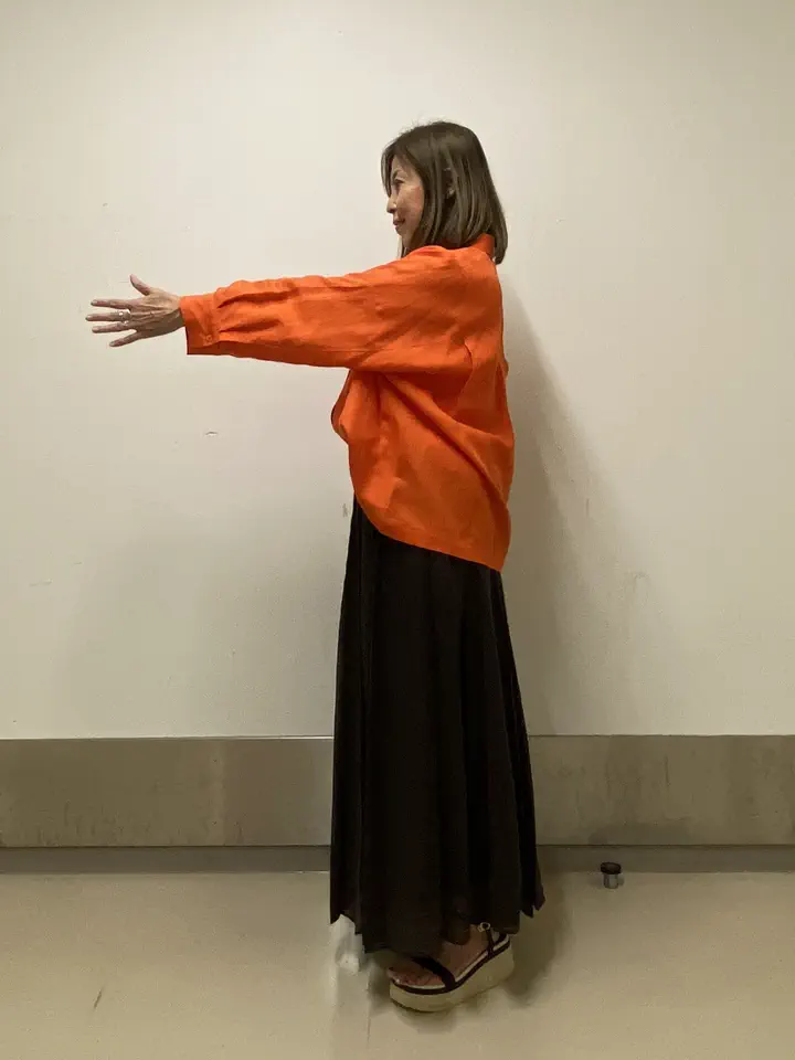 自由区 山崎 コーディネート画像