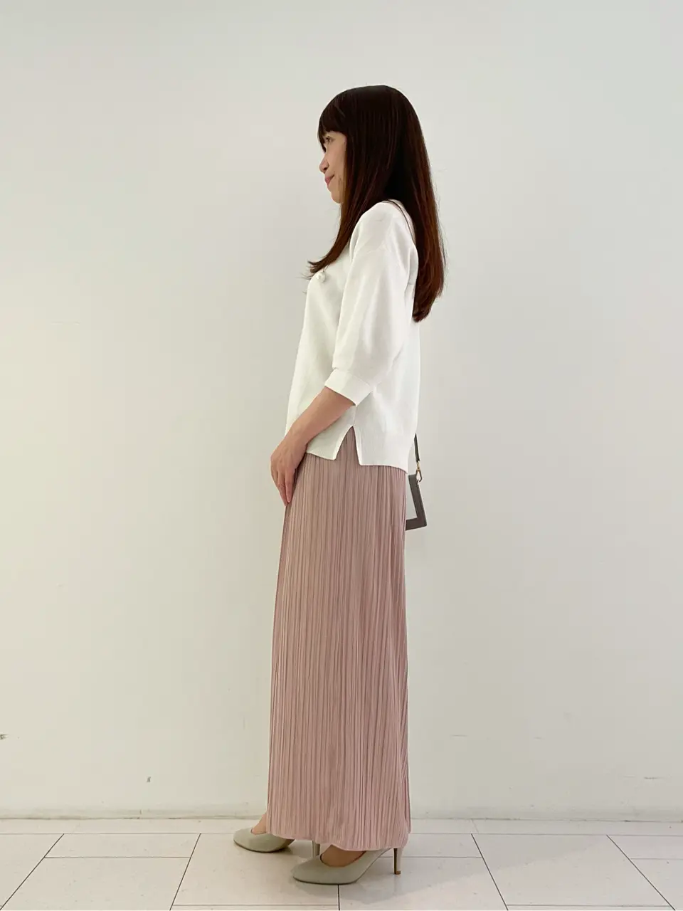 自由区 L スタッフ コーディネート画像