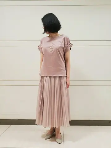 自由区 L スタッフ コーディネート画像