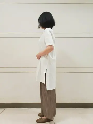 自由区 L スタッフ コーディネート画像