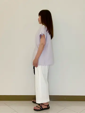 自由区 L スタッフ コーディネート画像