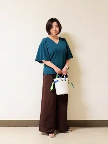 自由区 L 宇野 コーディネート画像