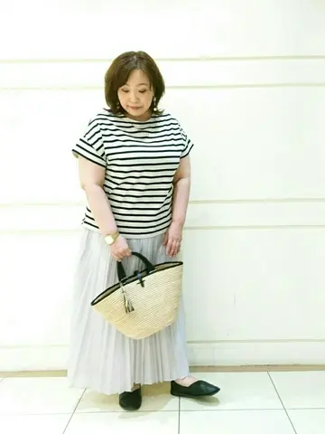 自由区 L 藤原 コーディネート画像