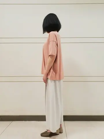 自由区 L スタッフ コーディネート画像