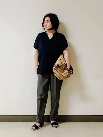 自由区 L 宇野 コーディネート画像