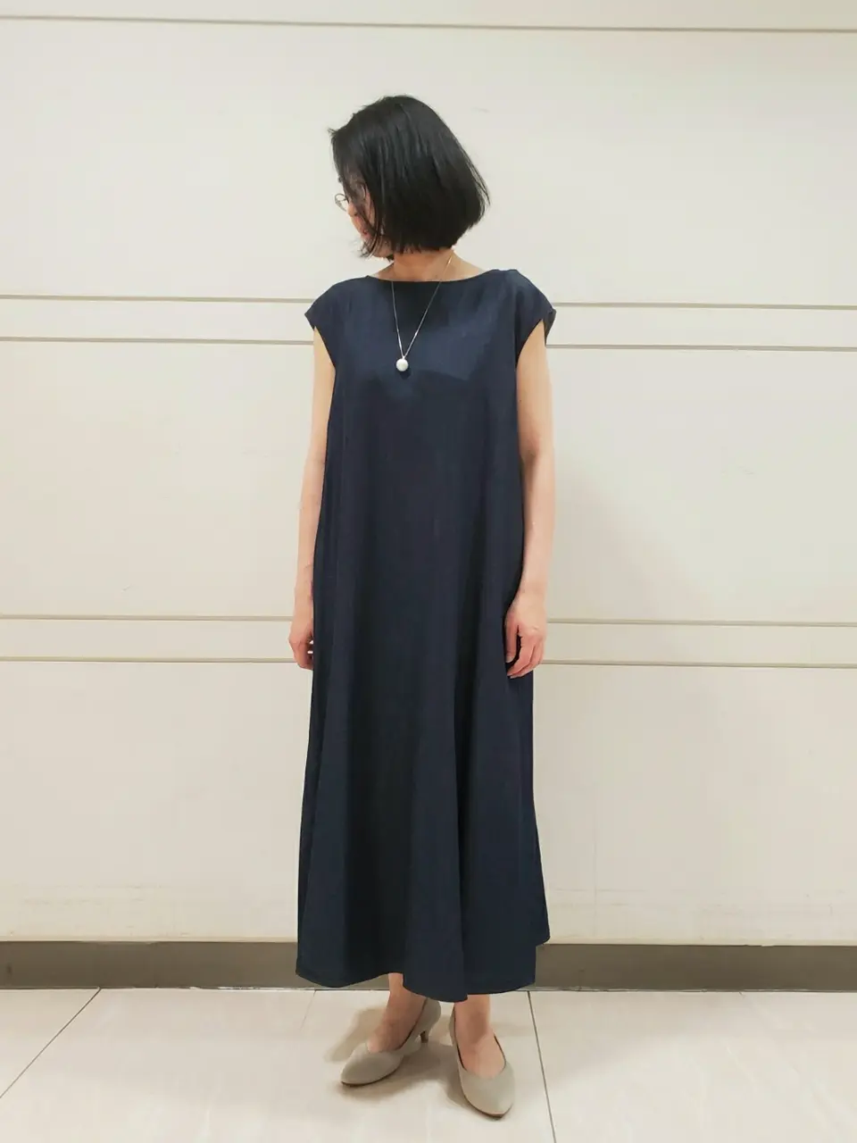 自由区 L スタッフ コーディネート画像